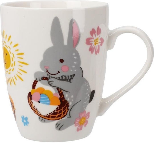 Koopman Keramische Tasse 340ml Osterei Osterhase
