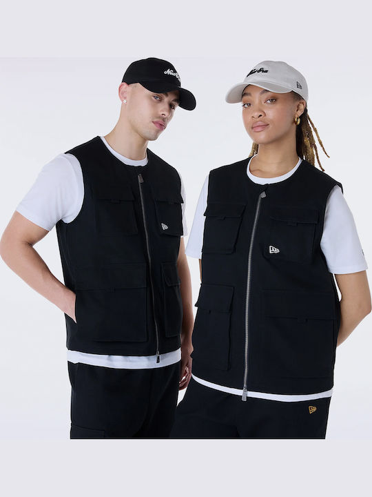 New Era Αμάνικο Μπουφάν Black