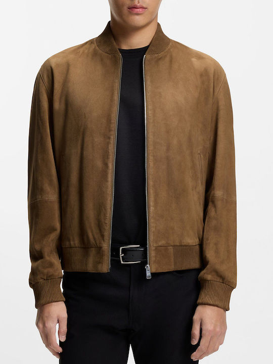 Boss Bomber Herren Jacke Beige