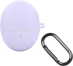 Husă Din Silicon Cu Cârlig Violet Pentru Huawei FreeBuds 6 Husă Din Silicon Cu Cârlig Violet Pentru Huawei FreeBuds 6