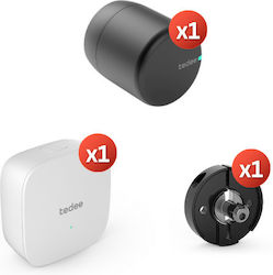 Kit.159 Smart Lock Tedee Pro Black + Bridge + E...