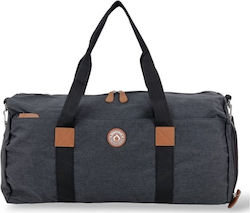 Diplomat Sak Voiaj 27l Negru Textil M50cm