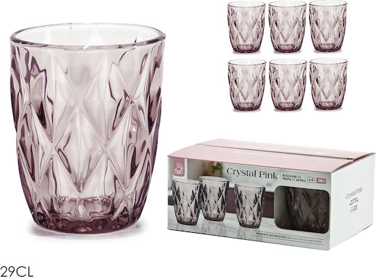 General Trade Crystal Pink Σετ 6 Τεμ Γυάλινο Ποτήρι Κρασιού 290 Ml General Trade Crystal Pink Σετ 6 Τεμ Γυάλινο Ποτήρι Κρασιού 290 Ml