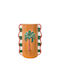 Selected by Pragmatic Decorative Ceramic Orange Vase 17.3x12.4xH23.4cm