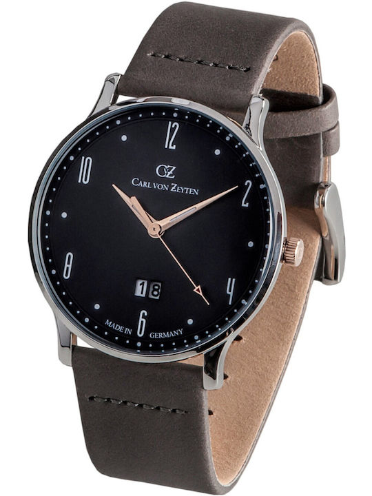 Carl Von Zeyten Mens Ανδρικό Ρολόι 42mm Μπαταρί...