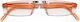Next Ochelari de citit +2.00 în culoare portocalie 28067-04
