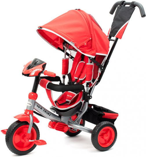 BabyMix Lux Pliabil Cu Mâner Pentru Părinți Pentru 18-36 Luni Negru