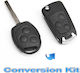 Car Key Shell Ford C-max Fiesta Focus Galaxy Mondeo S-max Hu101