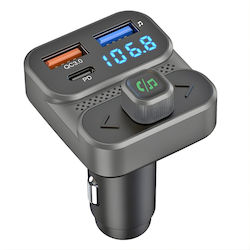 SGTT FM Transmitter Αυτοκινήτου με Bluetooth / USB / MicroSD