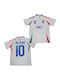 Football Jersey Del Piero Italy National Team 2024-2025 White Balón De Oro White Unisex Ab112