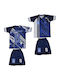 Kinder Fußball Satz Ιωαννίδης Nationalmannschaften Griechenland Sonderedition Blau Balón De Oro Unisex Kinder Blau Ab128