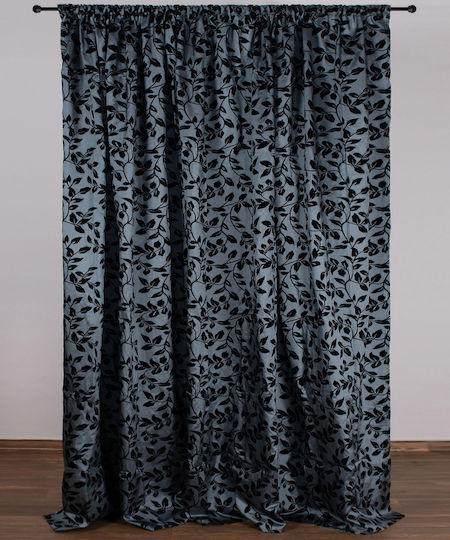 Silk Fashion Перде с Плик с писалка 081 Син 275x300см