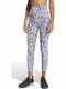 Animal Training Women's Cropped High Waist Purple Leggings