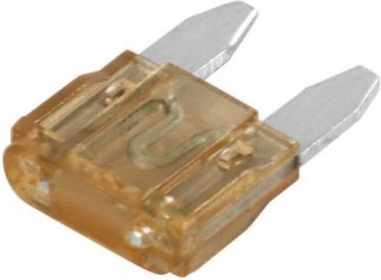 Gbc 25.2650.07 Μίνι Ασφάλεια 7.5a/32v-καφέ 5τμχ