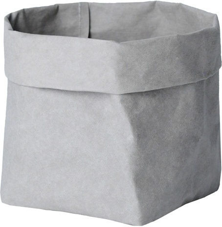 Ψωμιέρα 9x10xυ17cm Γκρι Ίνες Κυτταρίνης Dafne Design Uh10-gr