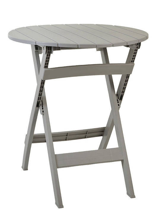 Orbit Round Dining Room Table Polypropylene Gra...