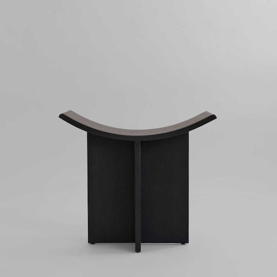 Hocker Für Das Wohnzimmer Hölzernes Kaffee Kaffee Schwarz 60x30x54cm