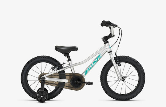 Ballistic Scoop 18" Kids' City Bicycle with Aluminum Frame 2026 Silver