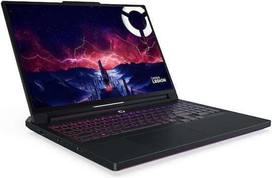 Lenovo Legion Pro 7 16AFR10H 16" OLED QHD+ 240Hz (Ryzen 9-9955HX3D/32GB/1TB SSD/GeForce RTX 5080/Fără sistem de operare) Eclipse Black (Tastatură International English)