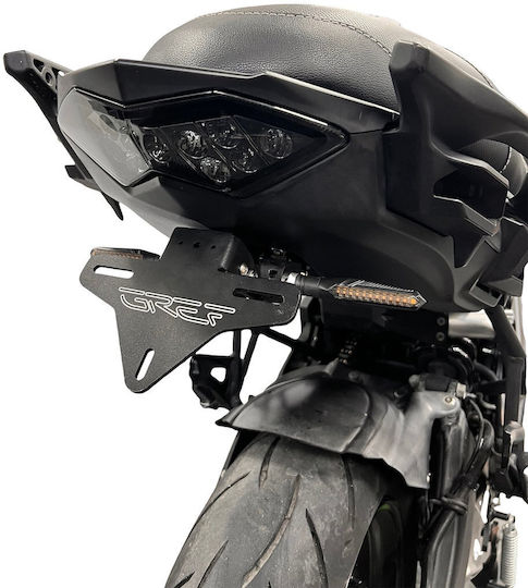 Αναδιπλούμενη Βάση Πινακίδας Honda Cbr500r 2016-2025 (με Κουμπί)