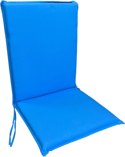 TnS Garden Chair Cushion Blue 43x94cm