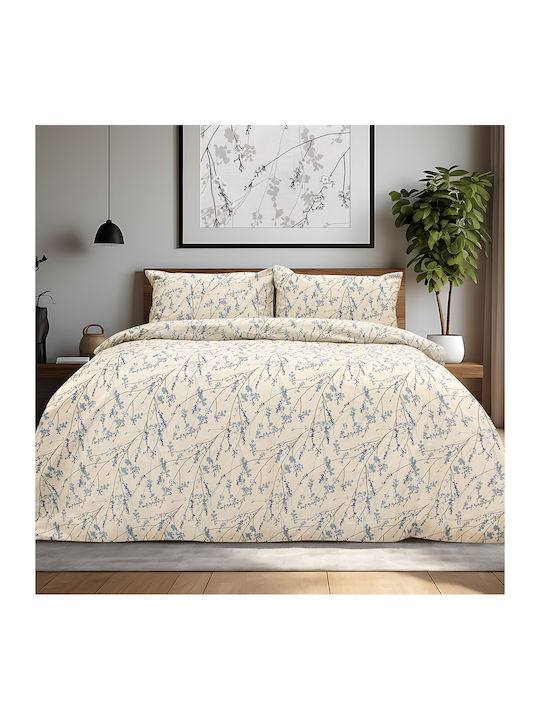 Lino Home Amandes Σετ Σεντόνια Μονά με Λάστιχο 105x200+32εκ. 3 (3τμχ)