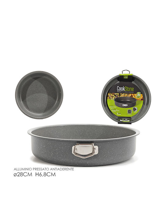 General Trade Aluminum Baking Pan with Non-Stick Interior Coating 28cm