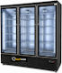 Beverage Refrigerator 1800lt with Three Doors Height 203cm x Width 188cm x Length 70cm