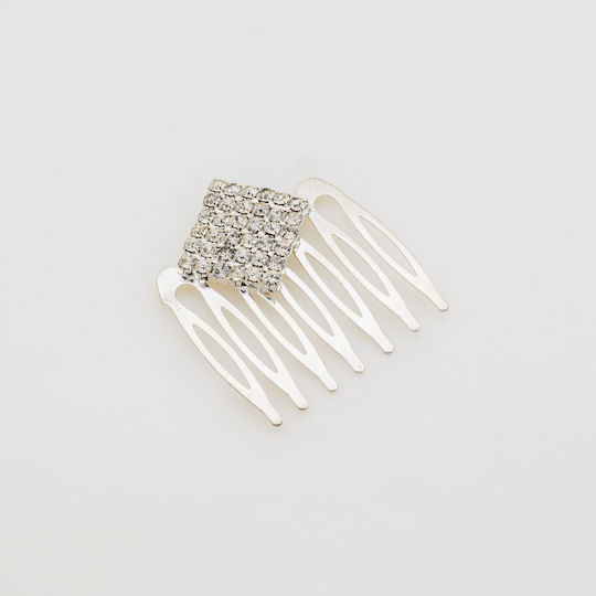 Chic Mini Haarspangen Quadratisches Motiv Kristalle