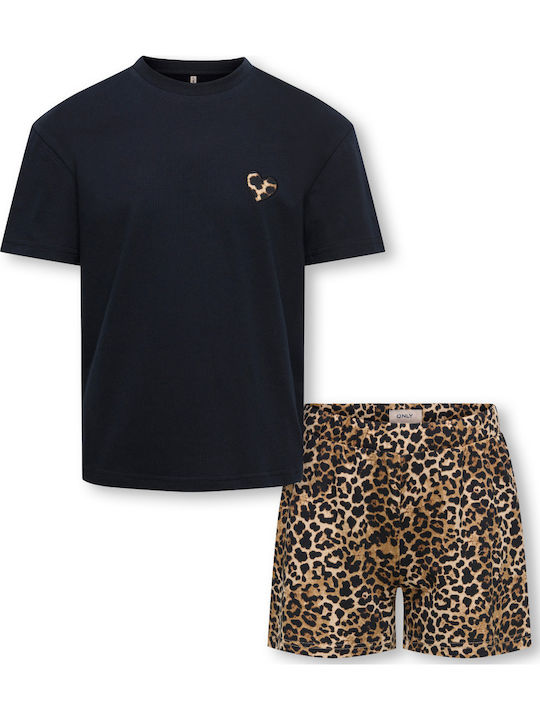 Kinderbekleidungssets mit Sommer-Shorts 2 Stück Schwarz