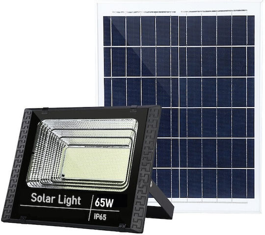 Alista Home Lumini De Inundație Cu Led-uri Solar Etanș 65W Alb Rece 6500K Cu Fotocelul Și Telecomanda IP65
