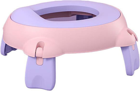 Alista Home Tragbares Töpfchen Rosa
