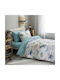 Vesta Home Σετ Σεντόνια Μονά με Λάστιχο Βαμβακερά Rex Multi 170x260cm 3τμχ