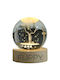 Alista Home Decorative LED Table Lamp Warm White Crystal Ball 3x3cm