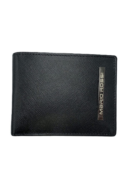 Leder Herrenbrieftasche Schwarz
