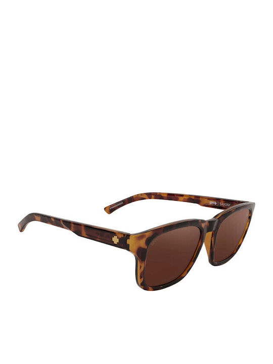 Spy Unisex Sunglasses with Brown Tartaruga Horn-Rimmed Frame and Brown Polarized Lens 6700000000222