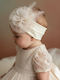 Bonjour Bebe Kids Hair Ribbon in White Color
