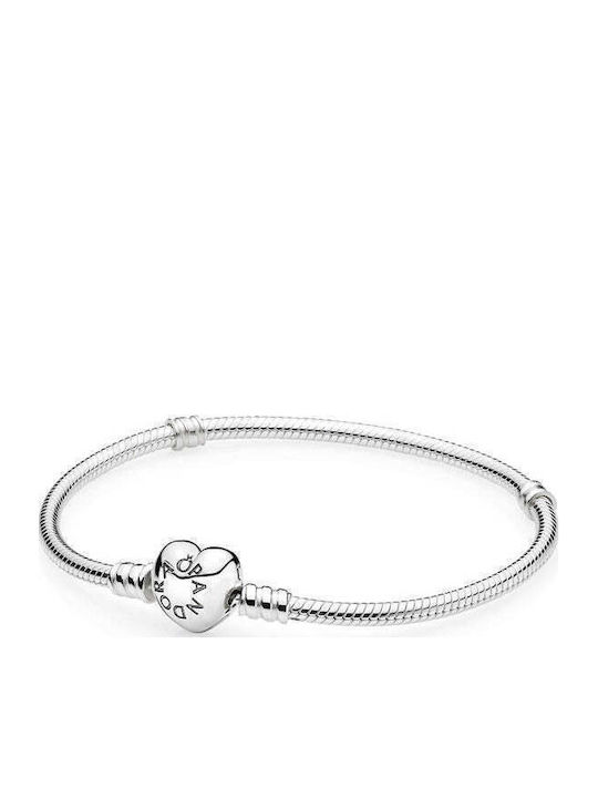 Damen Armband Kette mit Herz-Design