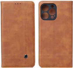 Smart Book Brown Compatible Mobile for Samsung Galaxy A57 5G