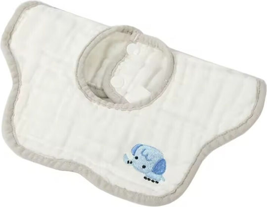 Alista Home Babici Pentru Bebeluşi Impermeabilă Din 100% Bumbac Cu Buton Alb