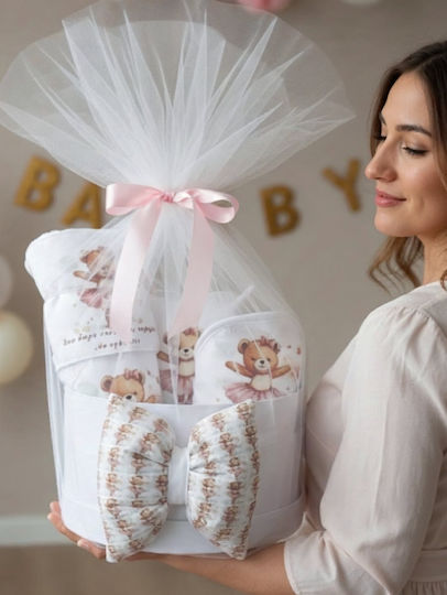 Bonjour Bebe Geschenk-Set Für Babys Aus Silber