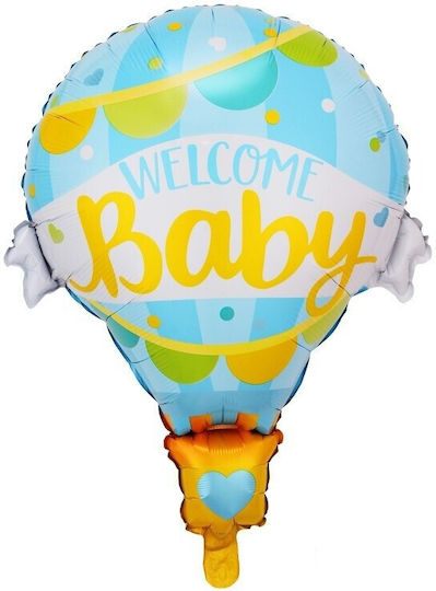 Baby Birth Foil Jumbo Blue Balloon 80cm