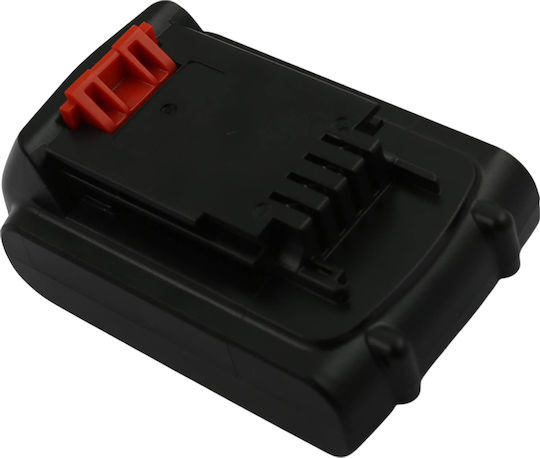 Avizar 18V Lithium-Ionen Batterie 1500mAh 27,0Wh Schwarz Decker Bl1518 Werkzeug Schwarz