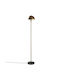 Opviq Togg Floor Lamp H140xL20cm with Socket for E14 Bulb Yellow