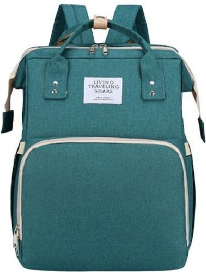 Alista Home Geantă Pentru Scutece Tip Rucsac Verde 42x32x22cm
