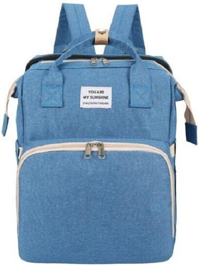 Alista Home Geantă-Alaieră Tip Rucsac Albastru Deschis 42x32x22cm