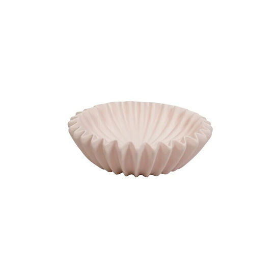 Beauty Home Декоративна Керамична Чиния Розова 29.5x29.5x9см