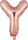 Scrisoare Υ Folie Rose Gold 40 cm