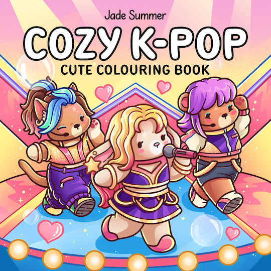 Cozy K-pop Cute Colouring Book Cozy K-pop Cute Colouring Book