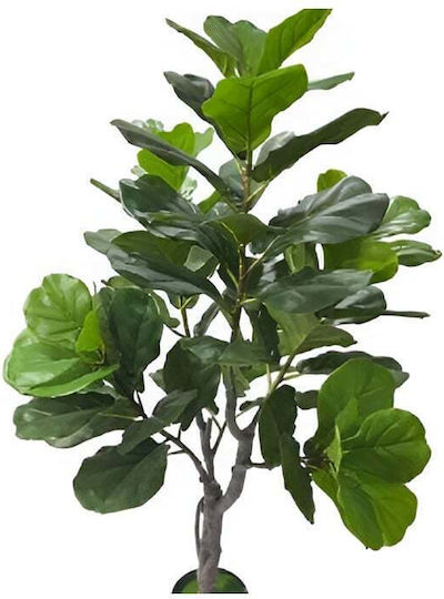 Künstliche Dekorative Pflanze Ficus Lyrata 155cm Dicht Home Theory 87745